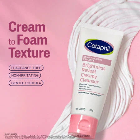 Cetaphil Brightness Reveal Creamy Cleanser 100g