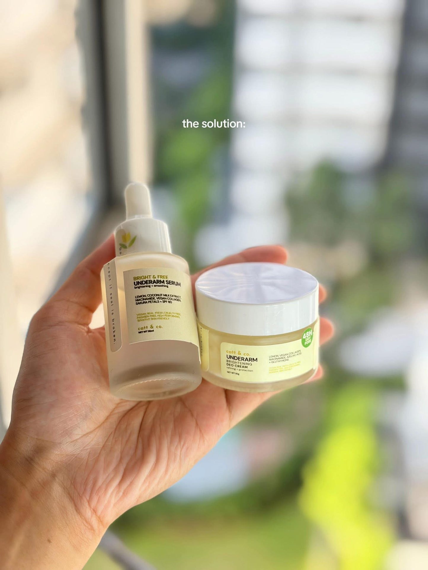 Catt & Co Bright & Free Underarm Cream 30g