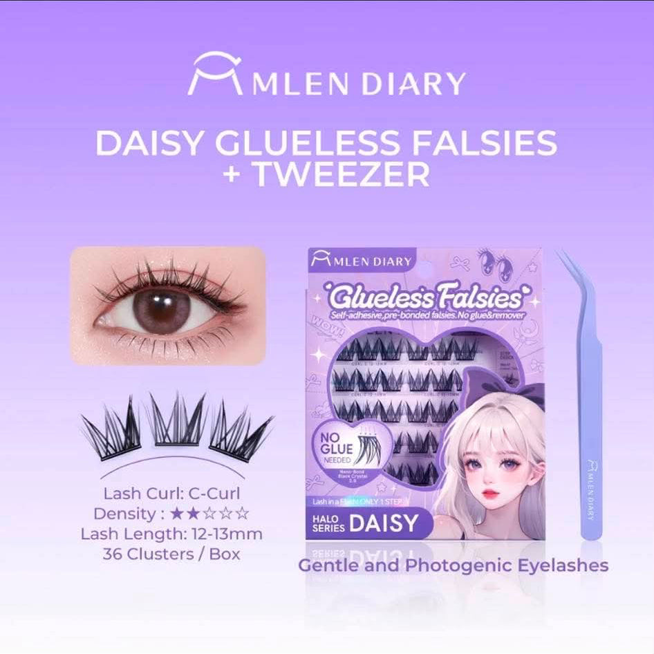 Mlen Diary Halo Series Glue Free False Eyelashes