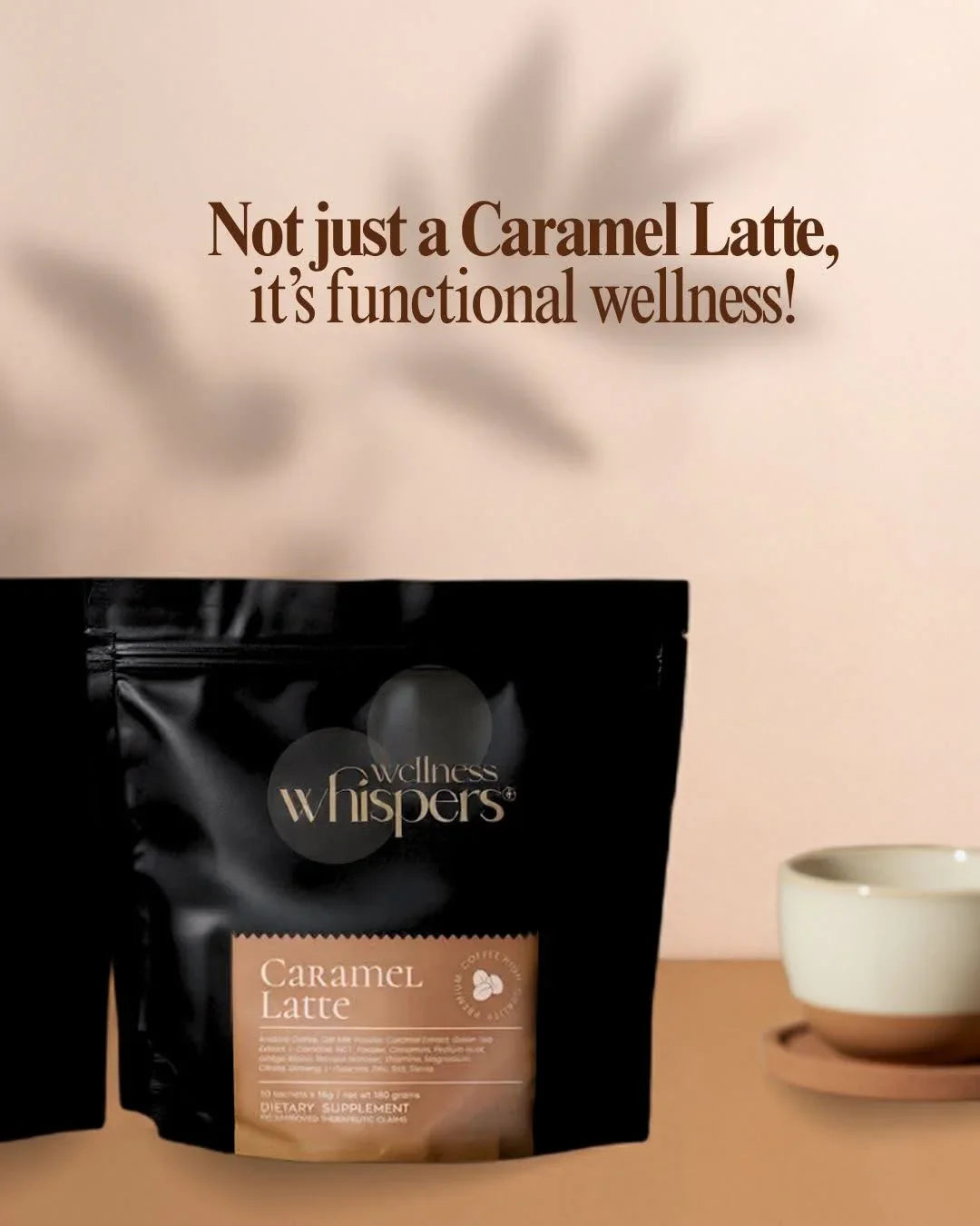Wellness Whispers Caramel Latte