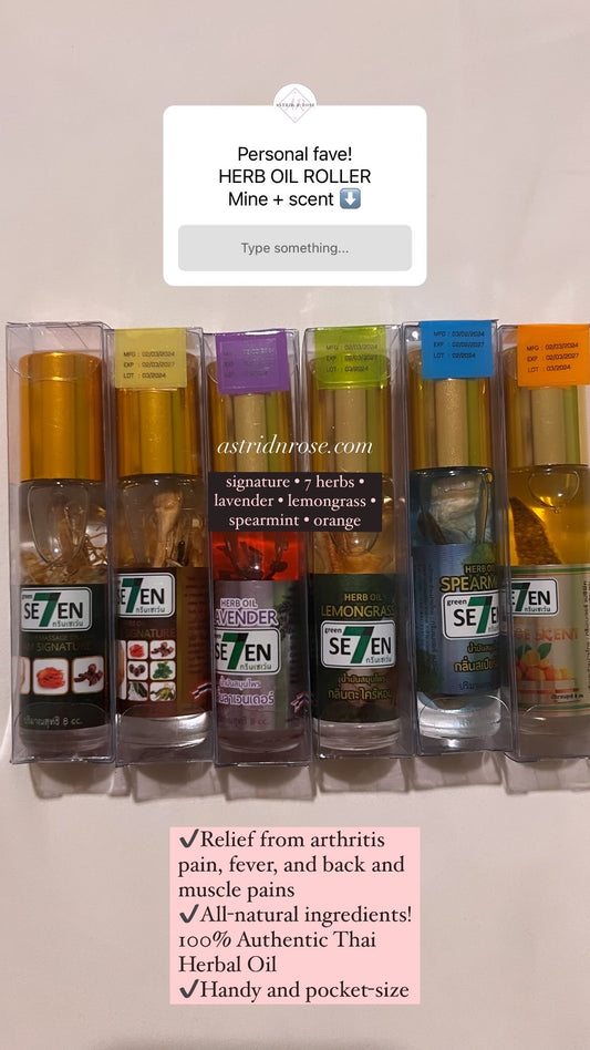 Seven Herbal Oil Roller (PREORDER)