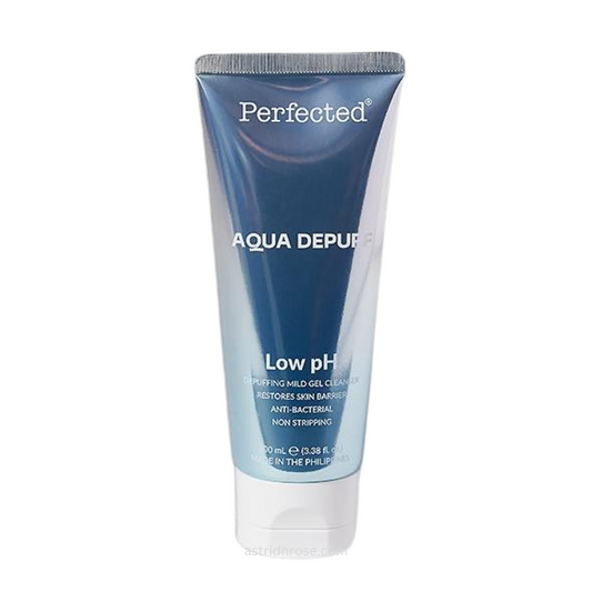 Perfected Cosmetics and Skincare Aqua Depuff Low pH Mild Gel Cleanser