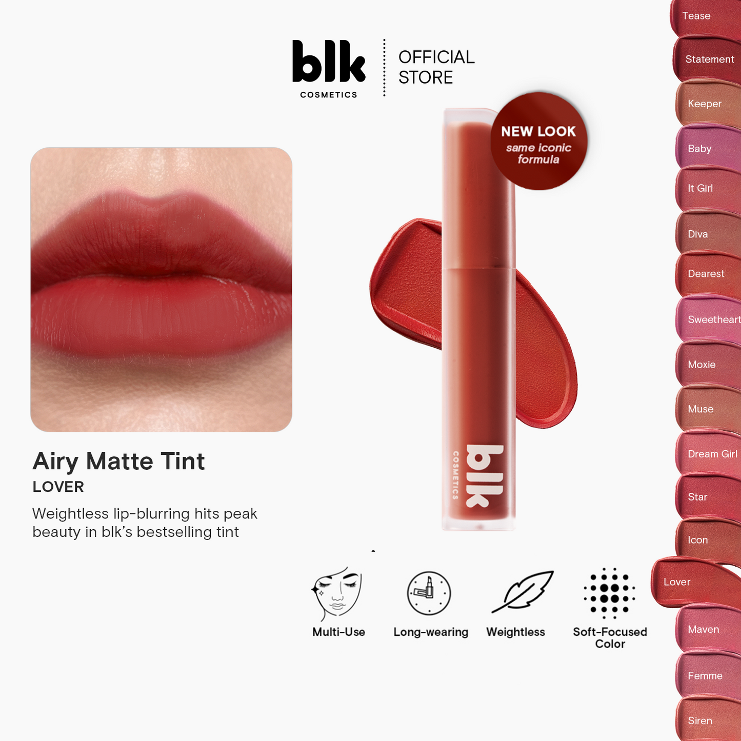 blk cosmetics Daydream Airy Matte Tint (PREORDER)