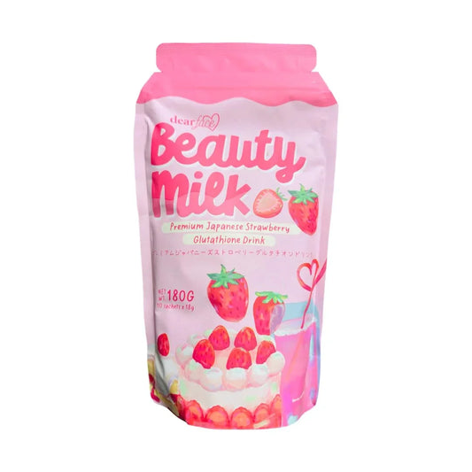 Dear Face Beauty Milk Premium Japanese Strawberry Gluta Drink