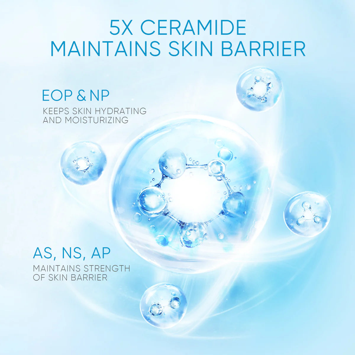 Skintific 5X Ceramide Serum Sunscreen SPF50 PA++++ 30ml