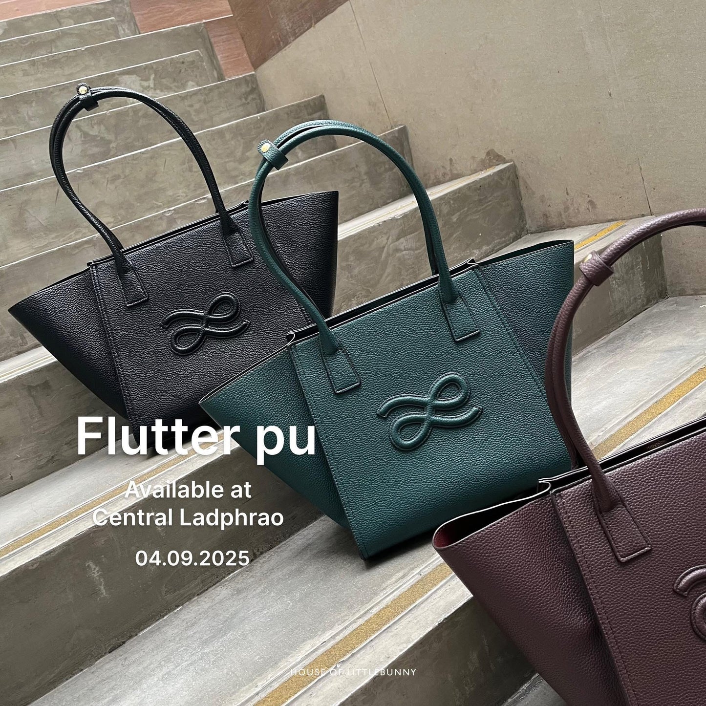 House of Little Bunny Flutter Tote
