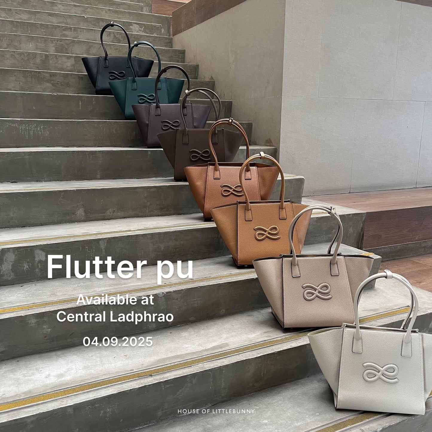 House of Little Bunny Flutter Tote