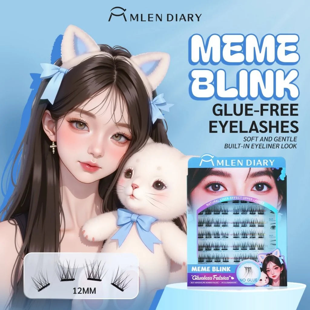 Mlen Diary Glue Free False Eyelashes