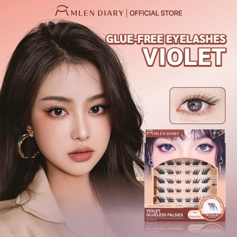 Mlen Diary Glue Free False Eyelashes