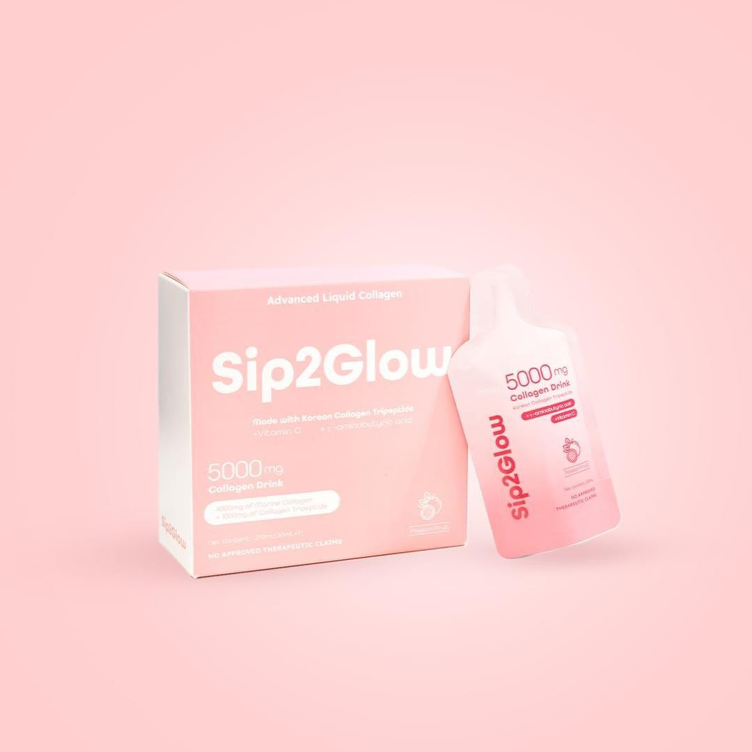 Sip2Glow Advanced Collagen Drink with Korean Collagen Tripeptide