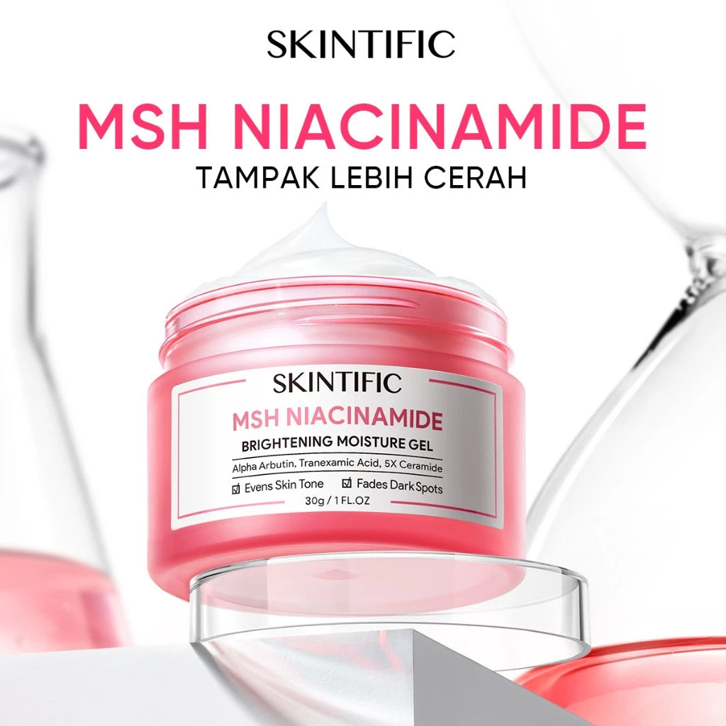 Skintific MSH Niacinamide Whitening Moisturizer