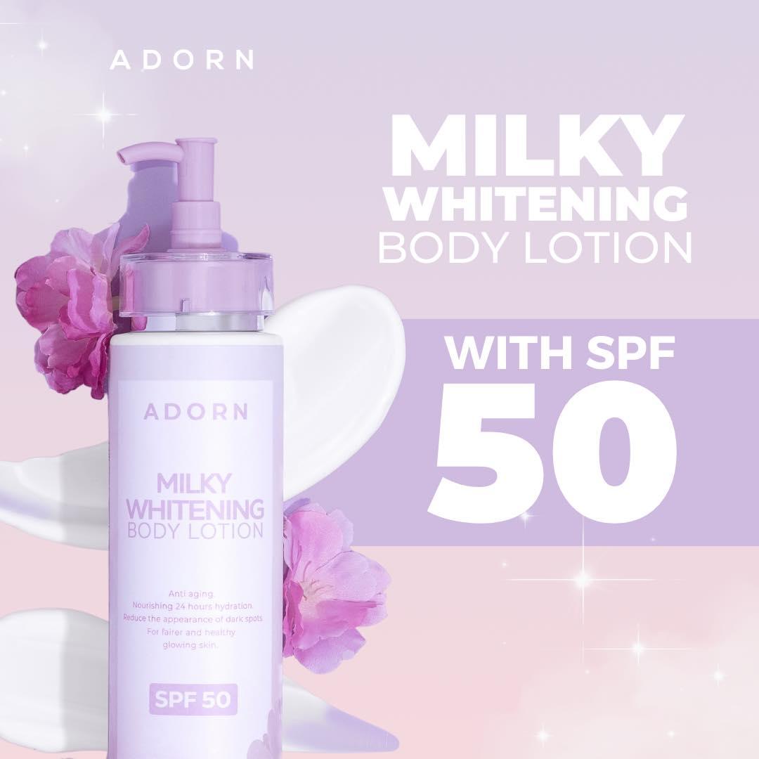 ADORN by Calm Skin Milky Whitening Lotion SPF50 - Astrid & Rose