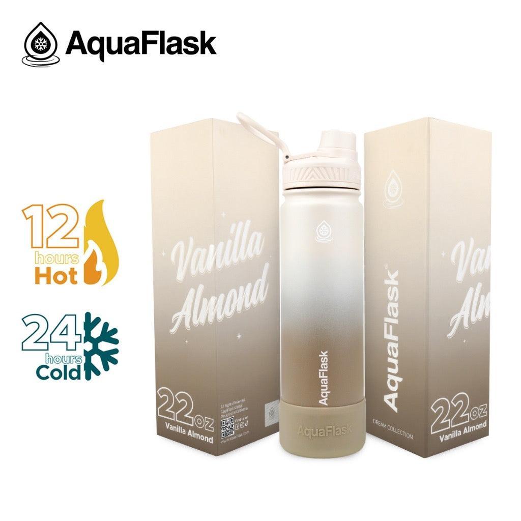 AquaFlask 22oz Dream Collection 4 Wide Mouth with Spout Lid Vacuum Insulated Stainless Steel Drinking Water - Astrid & Rose