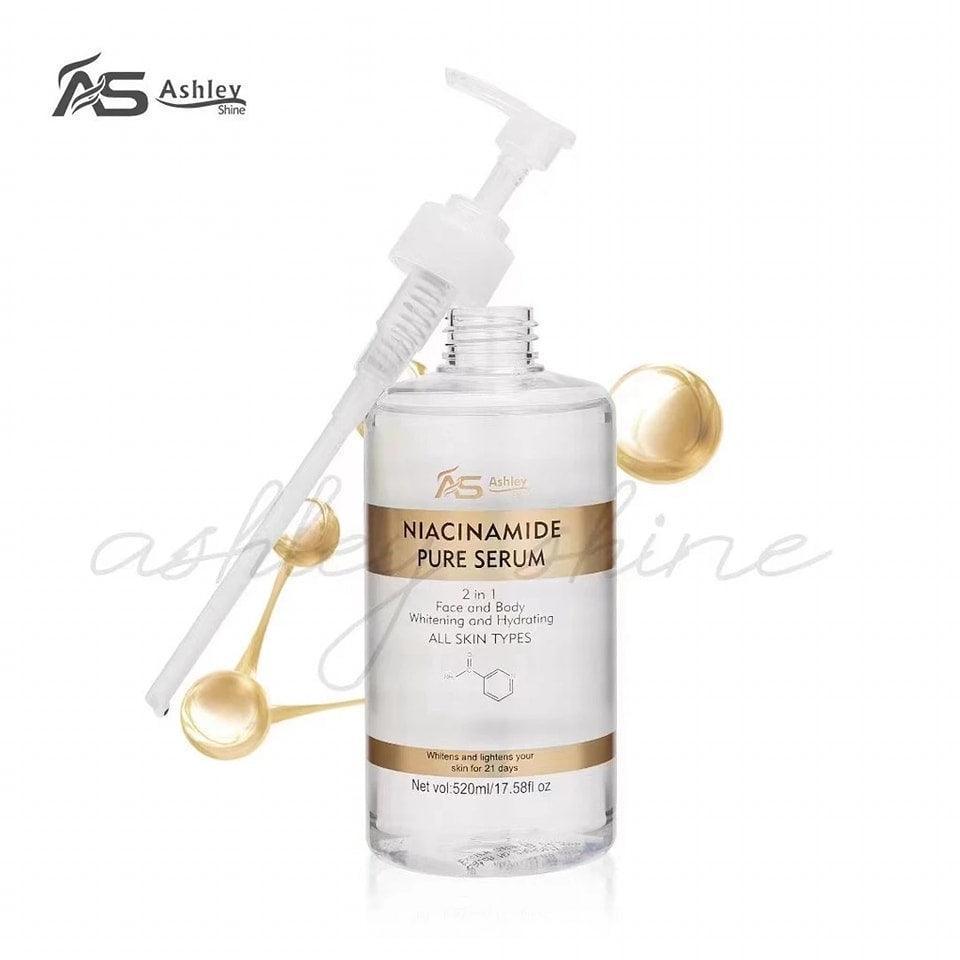 Ashley Shine Niacinamide Pure Serum 2 in 1 Face & Body 520ml - Astrid & Rose