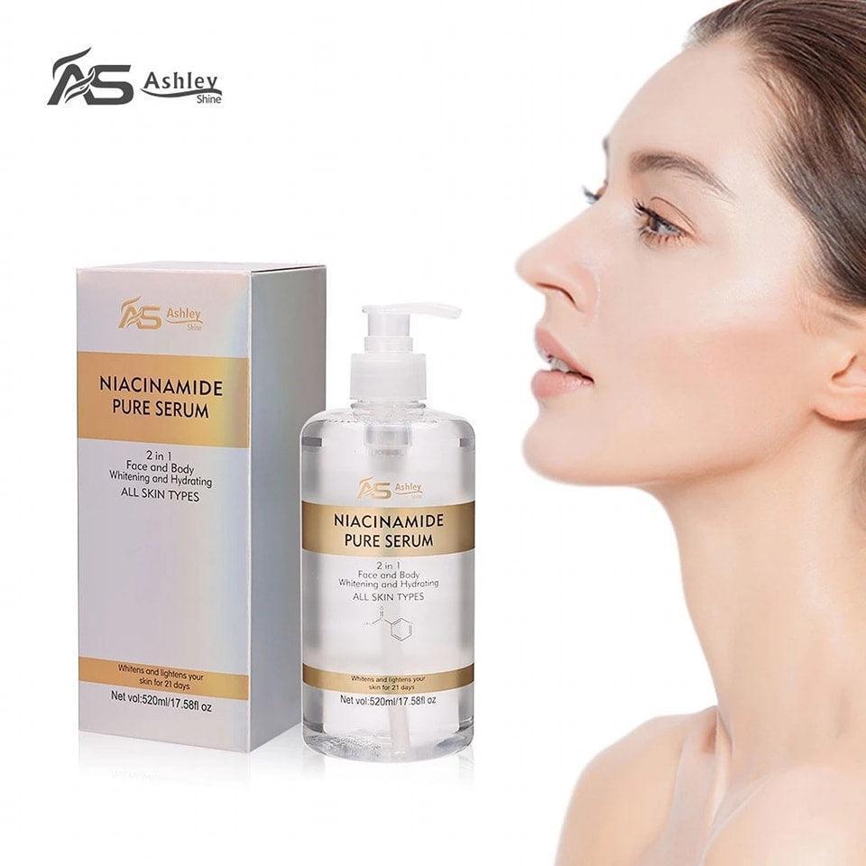 Ashley Shine Niacinamide Pure Serum 2 in 1 Face & Body 520ml - Astrid & Rose