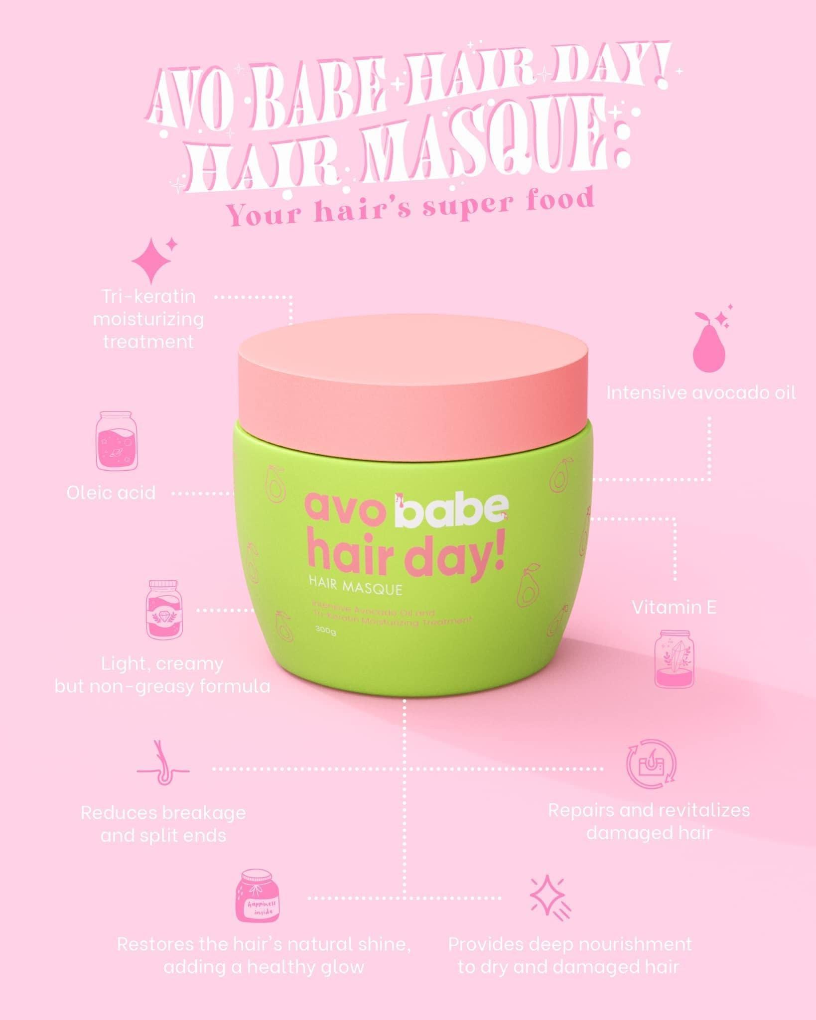Babe Formula Avo Babe Hair Masque - Astrid & Rose
