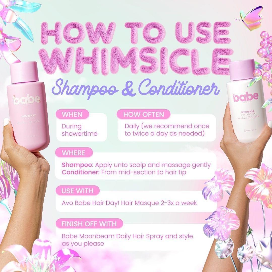 Babe Formula Whimsicle Shampoo & Conditioner 250ml - Astrid & Rose