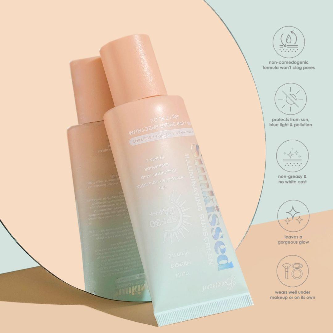 Barefaced Sunkissed Illuminating Sunscreen SPF 30 PA+++ - Astrid & Rose