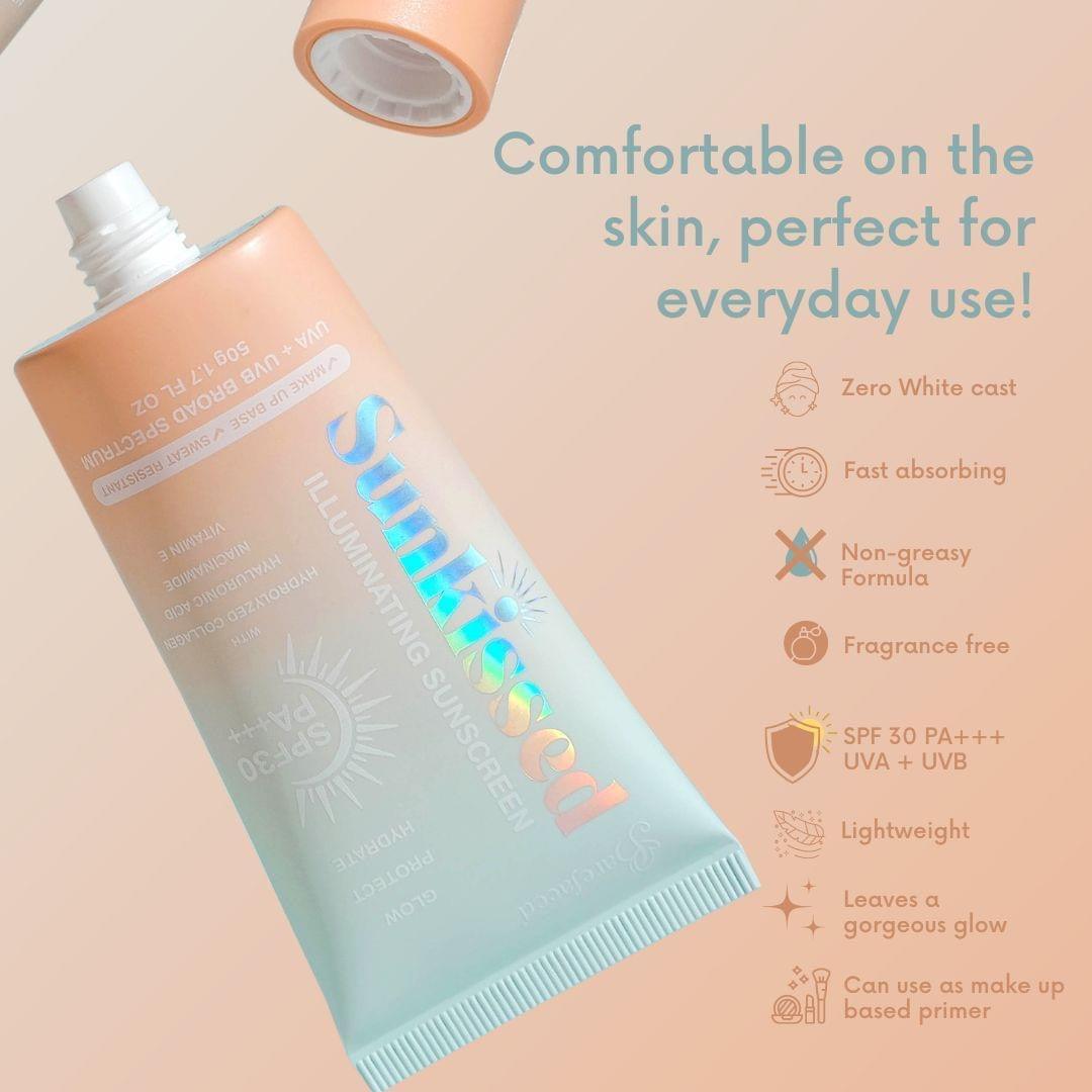 Barefaced Sunkissed Illuminating Sunscreen SPF 30 PA+++ - Astrid & Rose