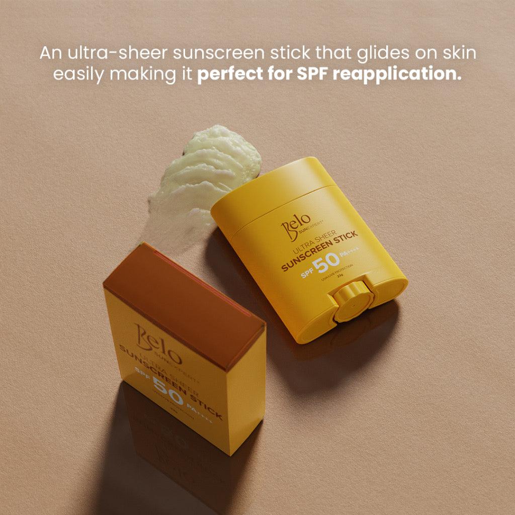 Belo SunExpert Ultra Sheer Sunscreen Stick - Astrid & Rose