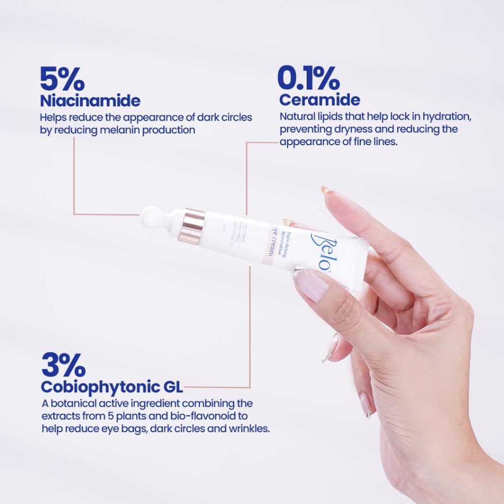 Belo Triple-Acting Restorative Eye Cream - Astrid & Rose