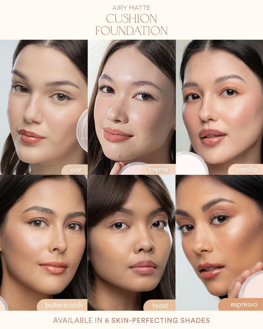 blk cosmetics Airy Matte Cushion Foundation SPF15 5% Niacinamide - Astrid & Rose