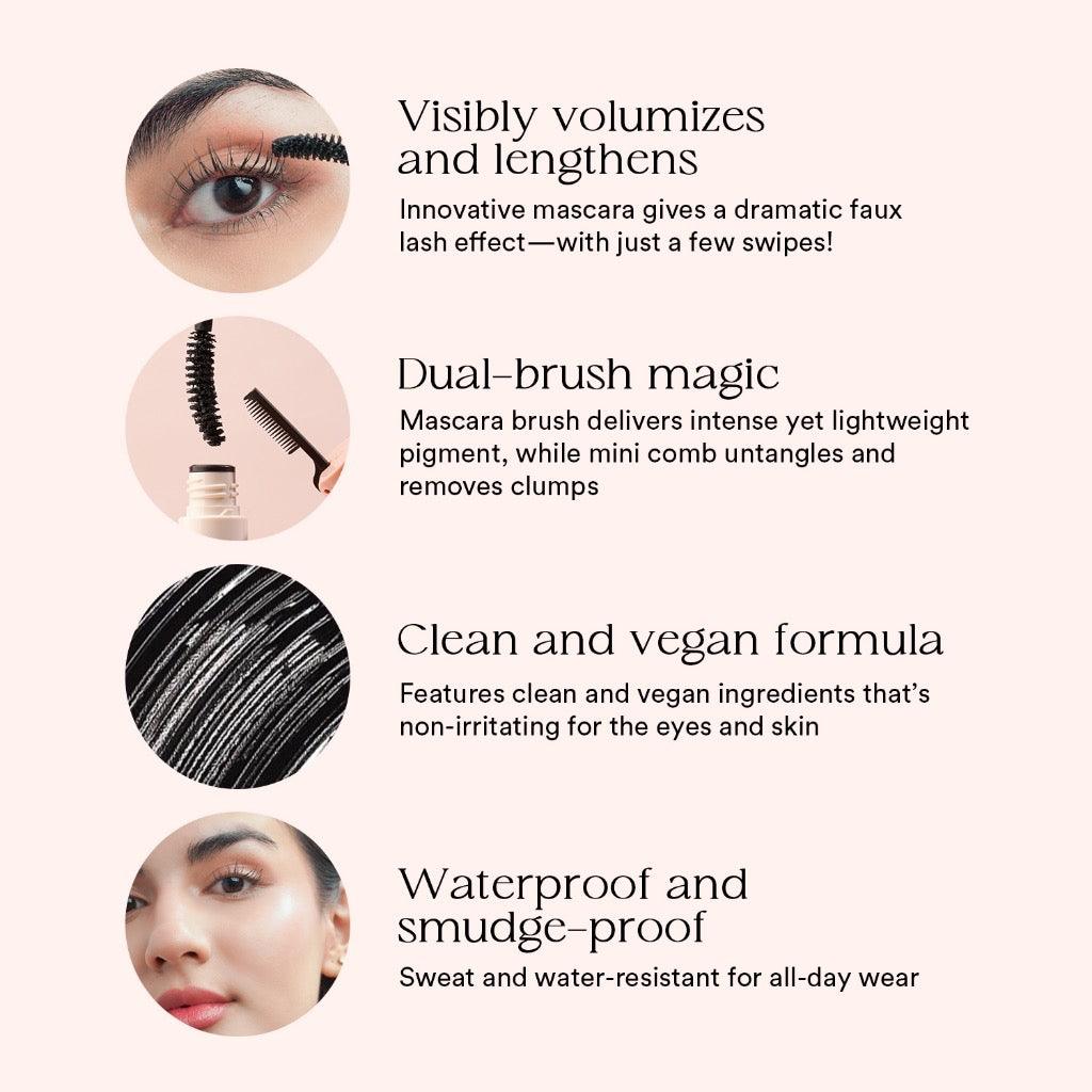blk cosmetics daydream false lash waterproof mascara - Astrid & Rose