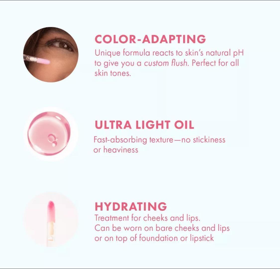 blk cosmetics Fresh Color Adapting Lip and Cheek Oil - Astrid & Rose