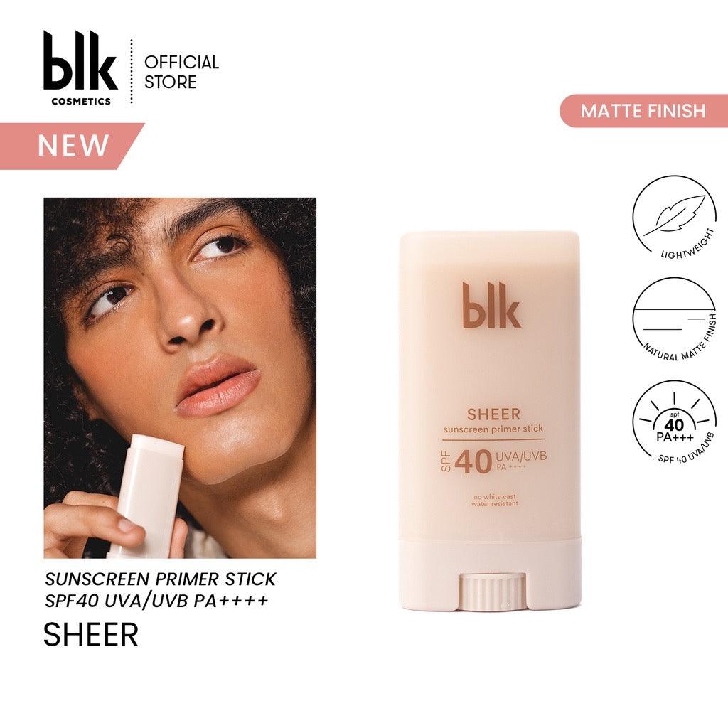 blk cosmetics universal sheer sunscreen primer stick SPF 40 UVA/UVB PA++++ - Astrid & Rose