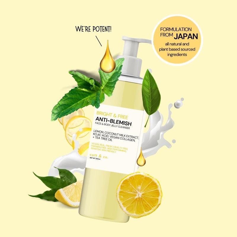 Catt & Co Anti-Blemish Face & Body Jelly Cleanser - Astrid & Rose