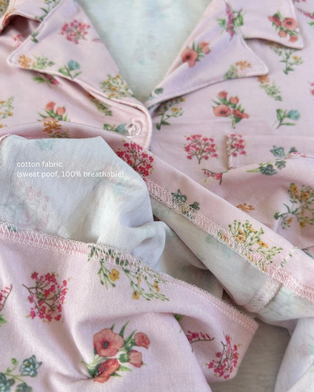 Cotton Pajama Shorts Set by Astrid & Rose