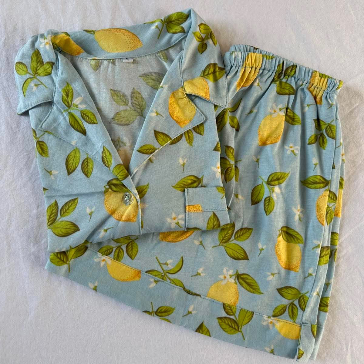 Cotton Pajama Shorts Set by Astrid & Rose