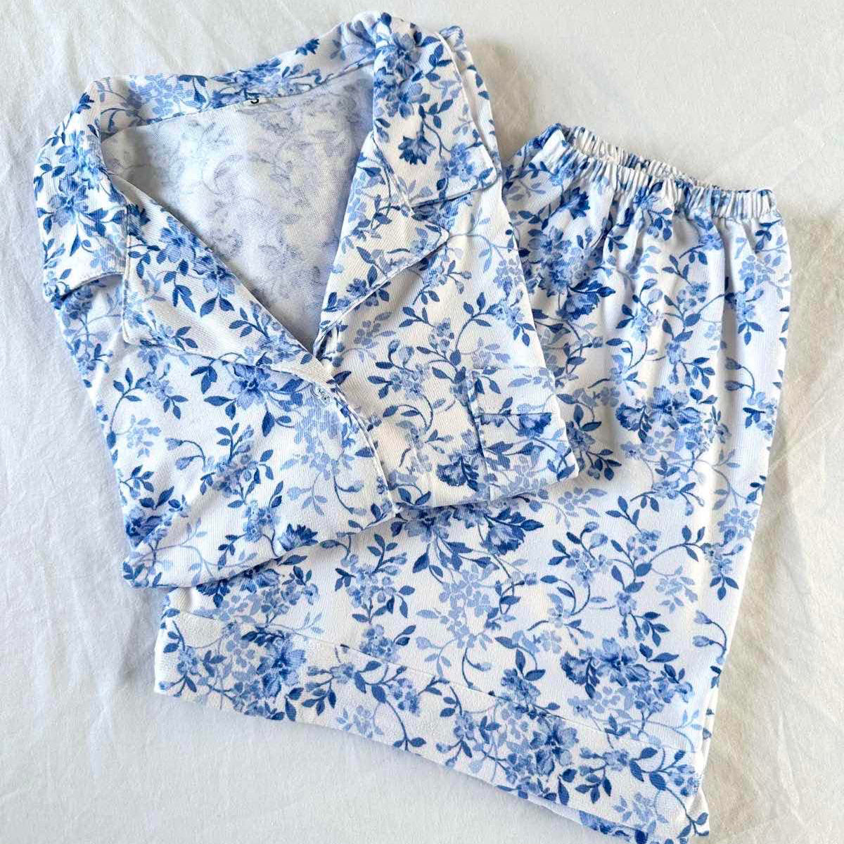 Cotton Pajama Shorts Set by Astrid & Rose