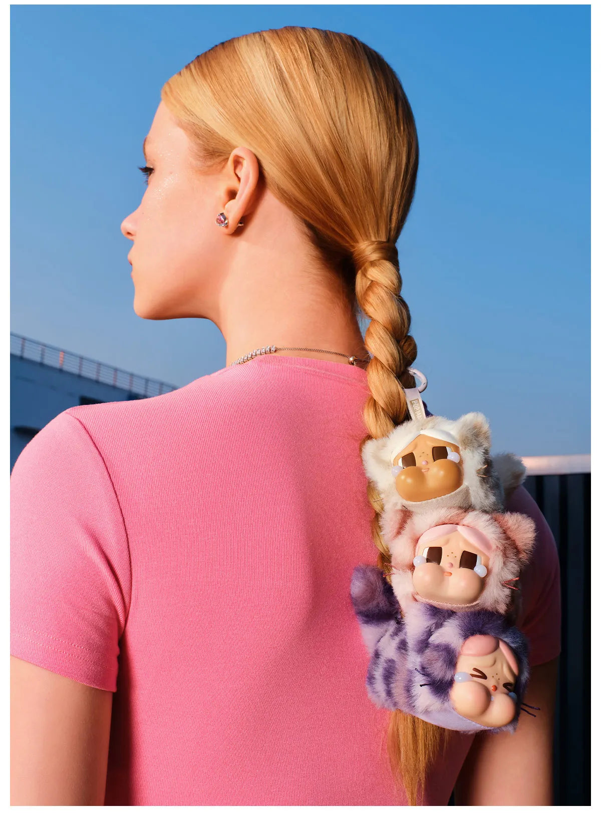 Pop Mart CRYBABY Wild but Cutie Series Vinyl Plush Pendant