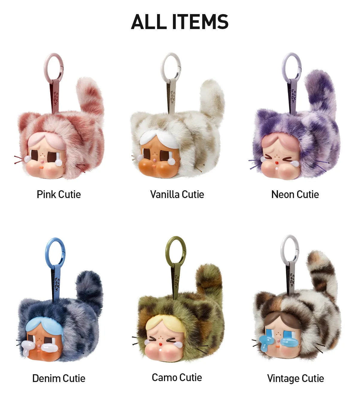 Crybaby Wild but Cutie Series - Vinyl Plush Pendant Box (PREORDER ETA 1st week of June) - Astrid & Rose