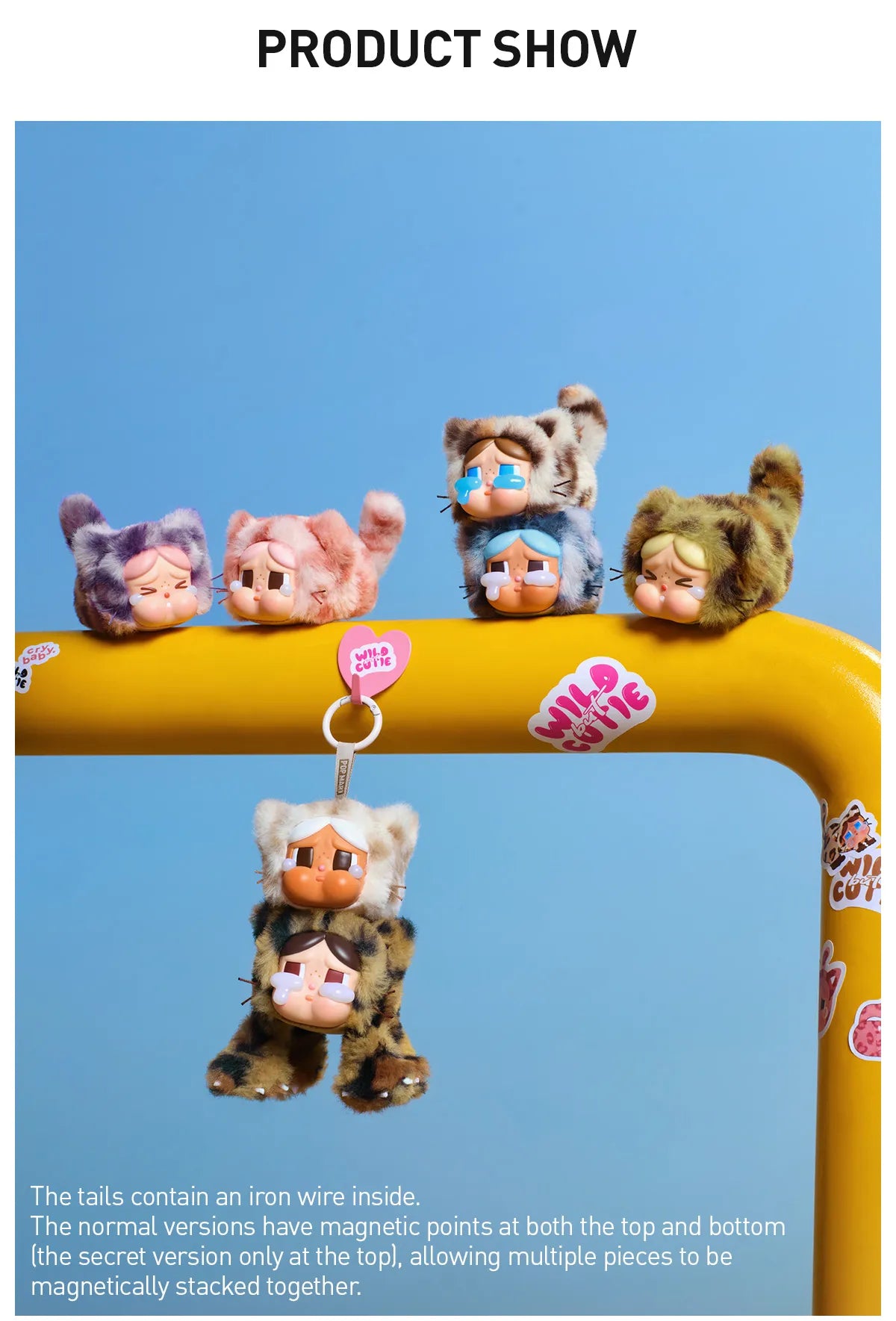 Crybaby Wild but Cutie Series - Vinyl Plush Pendant Box (PREORDER ETA 1st week of June) - Astrid & Rose