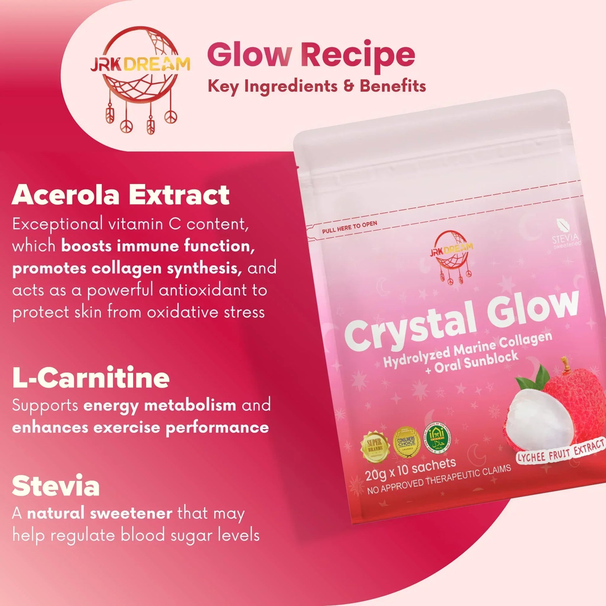 crystal glow glutathione review Advance Miracle Cream (30g) and Buy Cream and Get Crystal Crystal Glow Lychee - Collagen