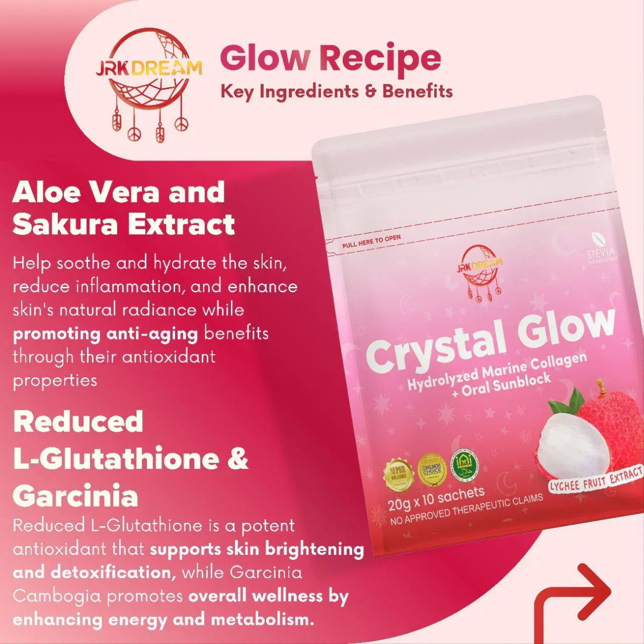 crystal glow glutathione How to Drink Crystal Glow GSH Kit .