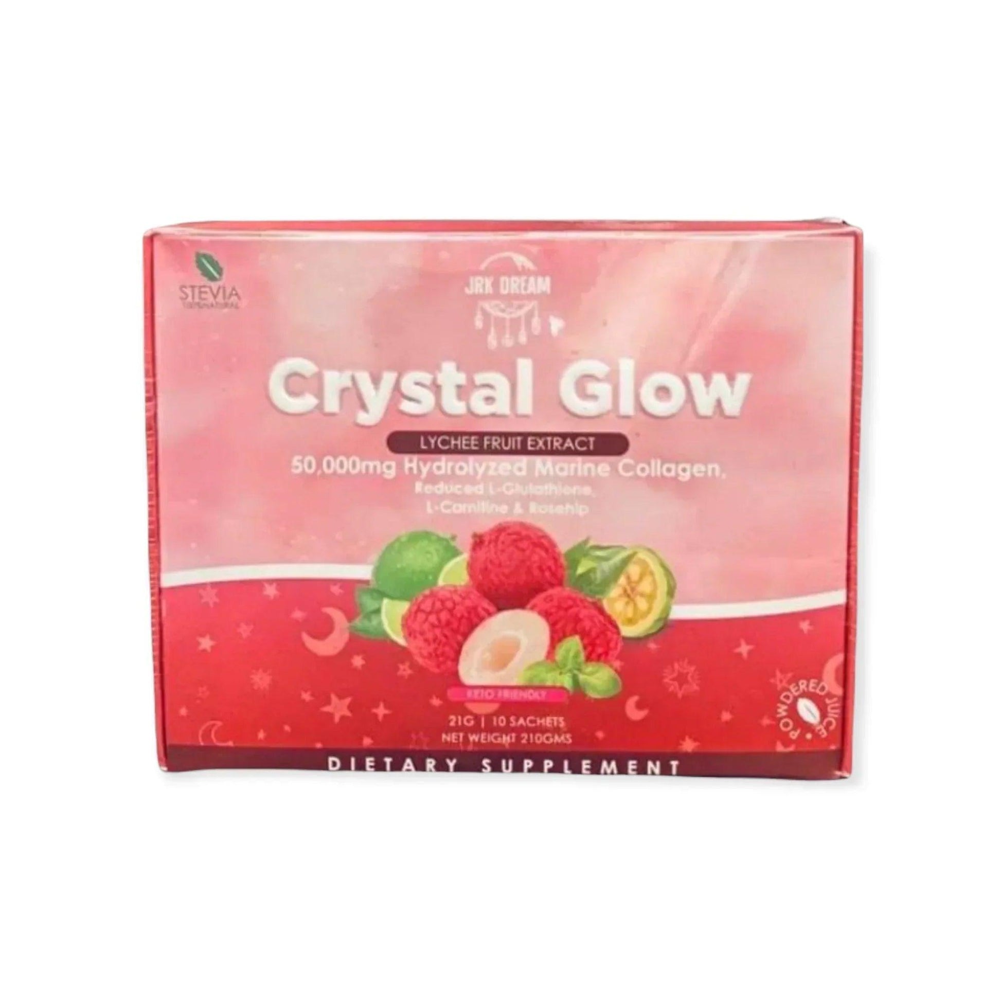 Crystal Glow Lychee - Collagen Drink 10 sachets - Astrid & Rose