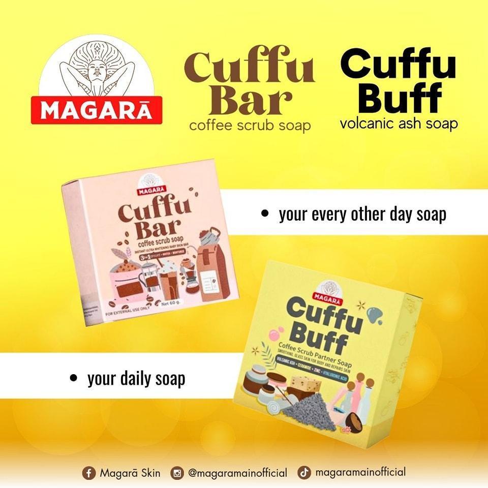 Cuffu Buff Volcanic Ash Soap by Magarā Skin - Astrid & Rose