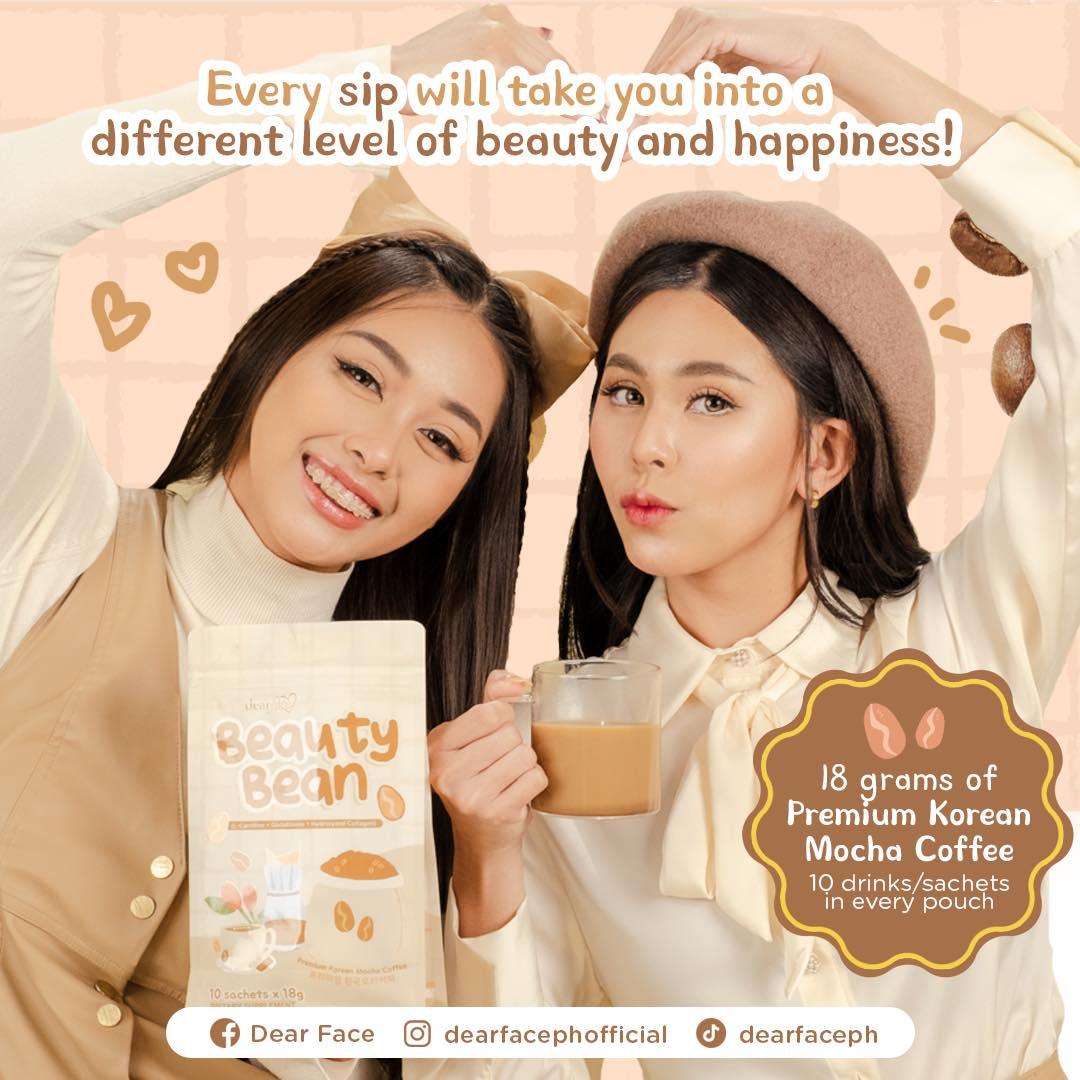 Dear Face Beauty Bean Coffee 10 sachets (PREORDER) - Astrid & Rose