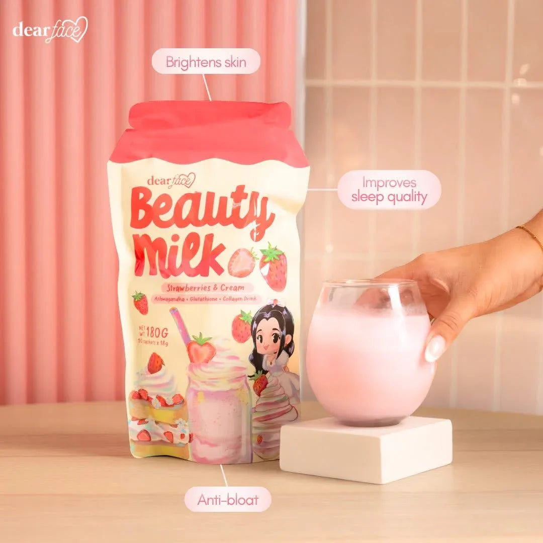 Dear Face Beauty Milk Strawberries & Cream