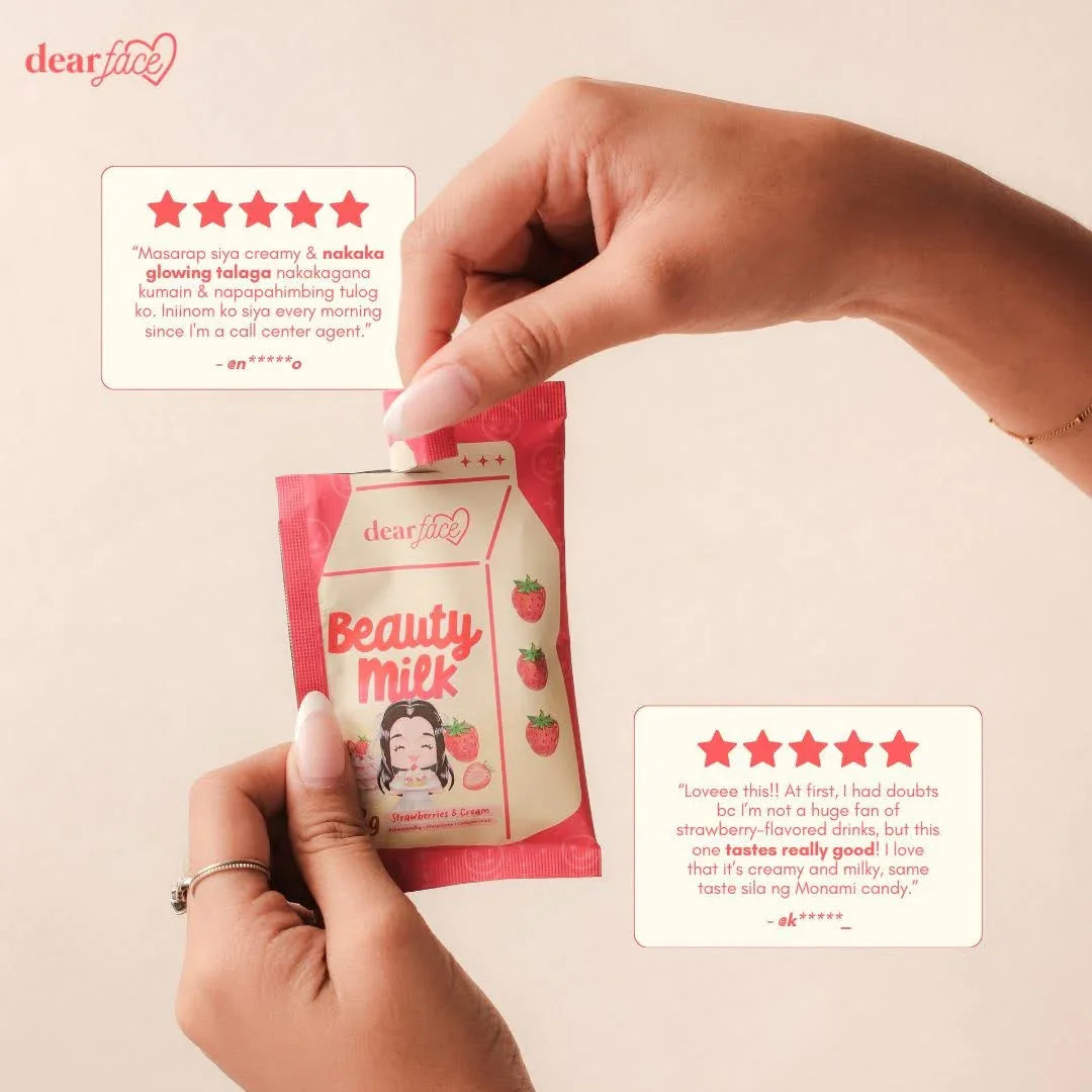Dear Face Beauty Milk Strawberries & Cream