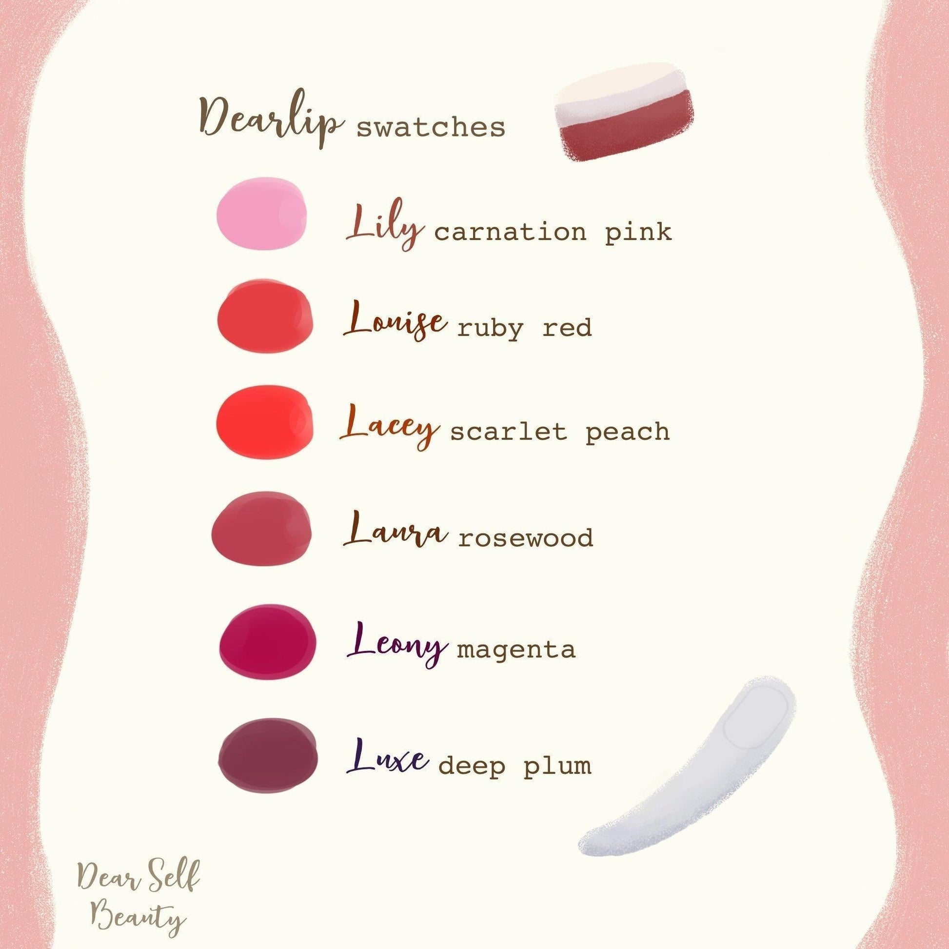 Dear Self Beauty Dearlip in Laura - Astrid & Rose