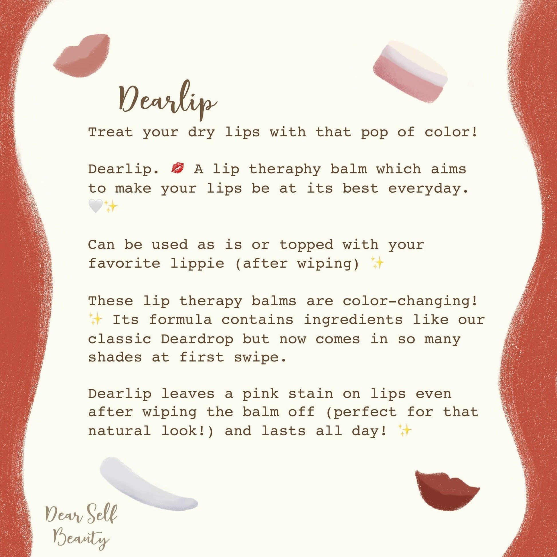 Dear Self Beauty Dearlip in Luxe - Astrid & Rose