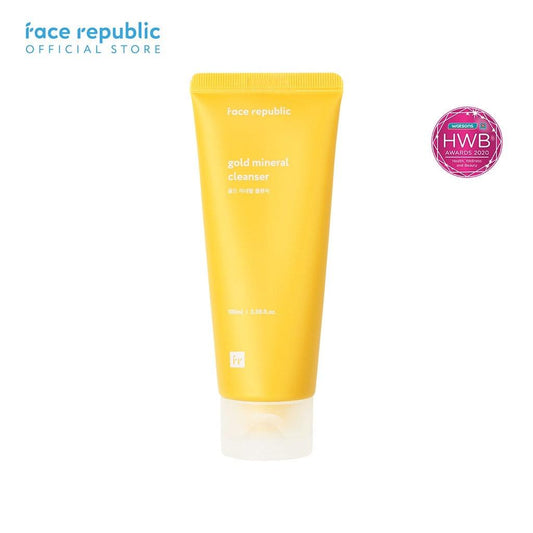 Face Republic Gold Mineral Cleanser 100ml - Astrid & Rose
