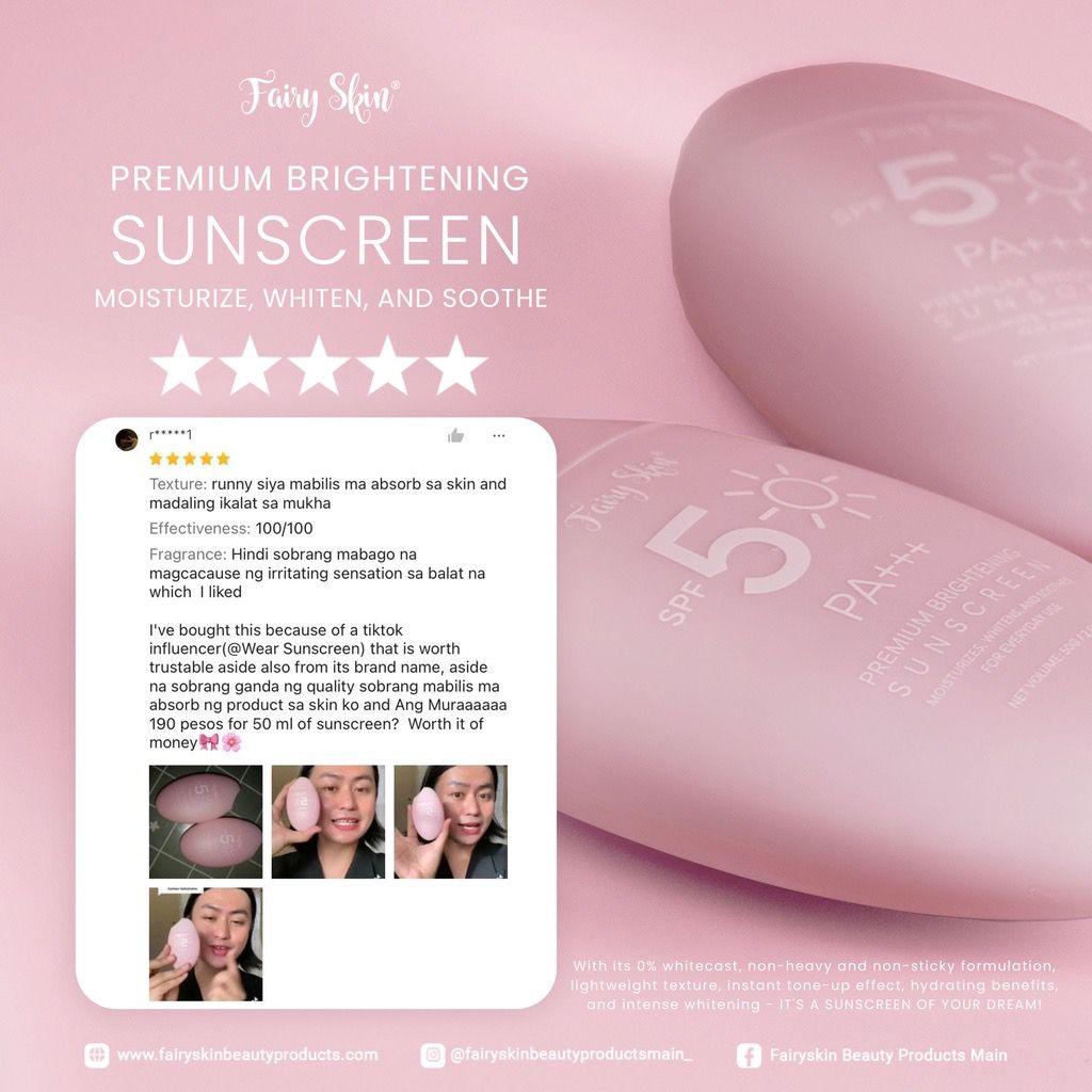 Fairy Skin Premium Brightening Sunscreen SPF50 50g - Astrid & Rose