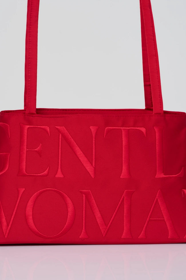 Gentlewoman Ballerina Bag in Red Swan - Astrid & Rose