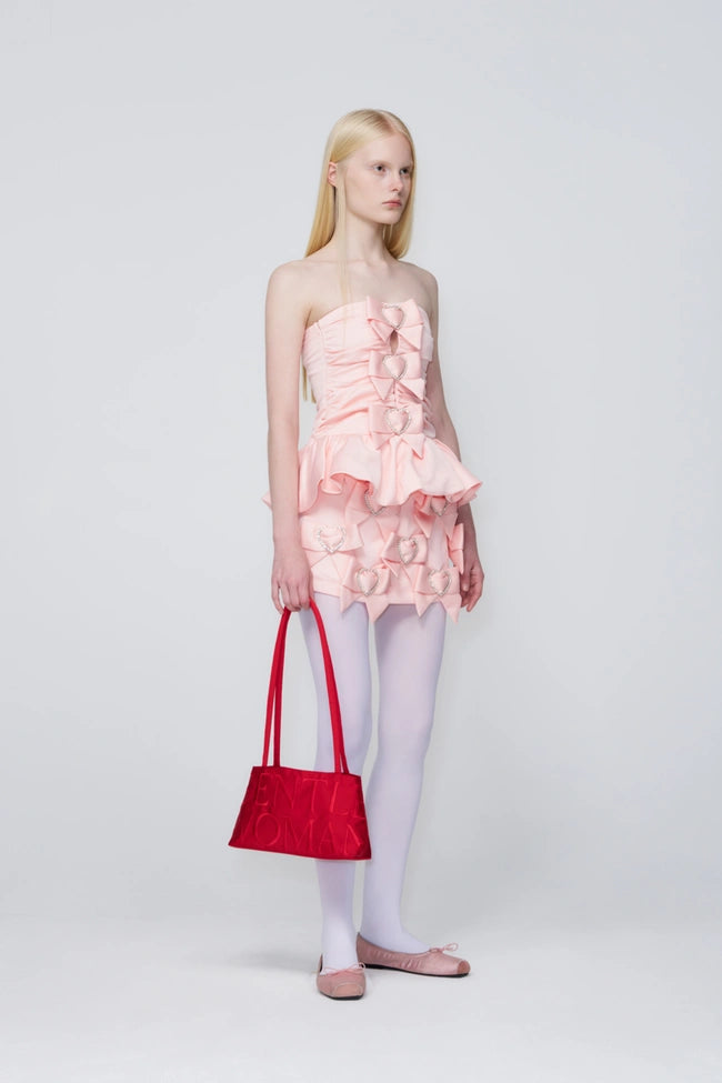 Gentlewoman Ballerina Bag in Red Swan - Astrid & Rose