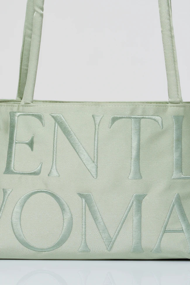 Gentlewoman Ballerina Bag in Sage Sash - Astrid & Rose